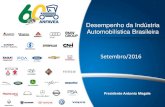 Desempenho da Indústria Automobilística Brasileiraautomotivebusiness.com.br/abinteligencia/pdf/coletivaout16.pdf · Previsões Mil unidades 2015 2016 Variação Produção Total