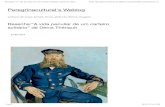 Resenha:”A vida peculiar de um carteiro solitário” de ... · O carteiro Joseph Roulin, 1888 Vincent van Gogh (Holanda, 1853–1890) óleo sobre tela, 81x 65 Museu de Belas Artes