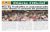 Diário Oficial - São Carlos · PREFEITURA MUNICIPAL SECRETARIA DE COMUNICAÇÃO Diário OficialSÃO CARLOS Sexta-feira, 10 de maio de 2013 • Ano 5 • Nº 568 Diário Oficial