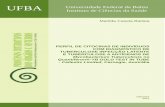 UFBA Universidade Federal da Bahia Instituto de Ciências ... MC.pdf · Dissertação apresentada ao Programa de Pós-Graduação em Processos Interativos dos órgãos e Sistemas,