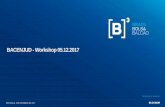 Apresentação do PowerPoint - Ancord · informaÇÃo internasÃo paulo, 5 de dezembro de 2017 informaÇÃo interna bacenjud-workshop05.12.2017