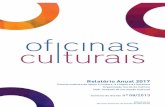 Relatório Anual 2017 – CG 08/2013 – Oficinas Culturais 3 · na narrativa sobre três rainhas, cada qual de um país africano: Cabo Verde, Moçambique e Senegal, que trazem consigo