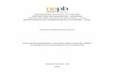 UNIVERSIDADE ESTADUAL DA PARAÍBA PRÓ-REITORIA DE …dspace.bc.uepb.edu.br/jspui/bitstream/123456789/6459/1/PDF - Julie… · administração da amostra têm, uma vez que a relevância