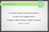 Leandro Soares de Sousa (DSc.) e-mail: lsousa@id.uff.br Página: …lsousa/top/aula00.pdf · 2019-12-09 · Tópicos Especiais Ementa: – Essa disciplina tem por objetivo principal
