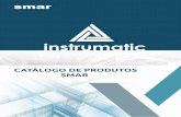CATÁLOGO DE PRODUTOS SMAR - Instrumatic · 2017-09-21 · processos industriais, representa de forma simples e objetiva, a operação de diversas malhas de controle que podem ser
