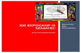 XXI EXPOCANP III Sematecexpocanp.com/wp-content/uploads/2019/08/caderno_ativ2108.pdf1 Caros(as) alunos(as), sejam bem vindos! Utilizem este caderno para se informarem sobre as atividades
