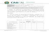 CAU/AL · Web view1 – Aplicar sanção de ADVERTÊNCIA RESERVADA, conforme Art. 5 e 6 da Resolução Nº 58 do CAU/BR, concomitantemente com a MULTA de 02 (duas) anuidades, respaldado