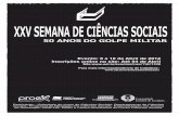XXV SEMANA DE CIÊNCIAS SOCIAIS - UEL · 2014-03-20 · prod( PRÓ-REiTORiA dE EXTENSÃO PARANÁ GOVERNOOO ESTADO SECRETARIA DA CIÊNCIA, TECNOLOGIA E ENSINO SUPERIOR FUNDACÃO Apoio