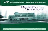ANO XLII N.º 190 14/11/2012 - Universidade Federal Fluminense · 2012-11-16 · UNIVERSIDADE FEDERAL FLUMINENSE – BOLETIM DE SERVIÇO ANO XLII – N.° 190 14/ 11/2012 SEÇÃO