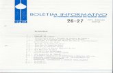 Boletim Informativo nº 26-27 - APRH · Boletim Informativo da APRH nq 26—27 Fevereiro/Abri1 1983 . Title: Boletim Informativo nº 26-27 Author: APRH - Associação Portuguesa dos