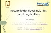 Desarrollo de bioestimulantes para la agriculturaprocesos.tecnologia.usfx.bo/wp-content/uploads/... · 2 Bioestimulantes para la agricultura No son un nuevo concepto, en general se