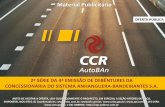 Material Publicitário - Banco do Brasil · 2015-10-02 · A CCR é responsável por 2.437 quilômetros de rodovias da malha concedida nacional, nos Estados de São Paulo, Rio de