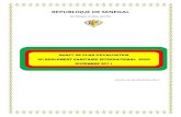 REPUBLIQUE DE SENEGAL - sante.gouv.sn · Mame Diarra FAYE MINT/ECO/Maritime Mame Sine Mbodji Ndiaye ASN/MMITAPME . Draft d'évaluation du RSI 2005, Sénégal, Nov 2005 Page 2 Prénom