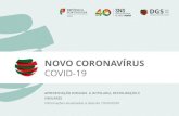 NOVO CORONAVÍRUS - AHRESP · O QUE SABEMOS SOBRE COVID-19? O vírus é TRANSMITIDO ENTRE PESSOAS, possivelmente através de GOTÍCULAS, SECREÇÕES e AEROSSÓIS infetados. Estima-se