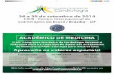 71° Congresso Brasileiro de Cardiologia - Centro …congresso.cardiol.br/69/pdf/cartaz_caam.pdf26 a 29 de setembro de 2014 CICB - Centro Internacional de Convenções do Brasil