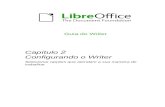 Configurando o Writer - The Document Foundation€¦ · Para utilizar dois recursos experimentais do LibreOffice, a edição de fórmulas em linha e a gravação de macros, selecione