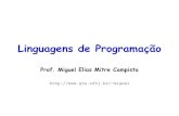 Linguagens de Programaçãomiguel/docs/lingprog/aula12.pdf · Ling. Prog. Author: Miguel Elias Mitre Campista Subject: Aula 1 Created Date: 3/12/2020 3:38:06 PM ...