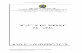 BOLETIM DE SERVIÇO REITORIA - IFCportarias.ifc.edu.br/wp-content/uploads/sites/10/2014/08/... · 2014-08-08 · referente ao período de 24/01/2011 a 31/01/2013, de acordo com o