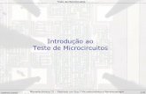 Introdução ao Teste de Microcircuitos · 2007-12-14 · Guilherme Lavareda Microelectrónica III – Mestrado em Eng.ª Microelectrónica e Nanotecnologia 2/30 Teste de Microcircuitos