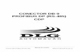 CONECTOR DB-9 PROFIBUS DP (RS-485) CDP - DLGIntrodução Obrigado por ter escolhido nosso CONECTOR DB-9 PROFIBUS DP (RS-485) CDP. Para garantir o uso correto e eficiente, é imprescindível