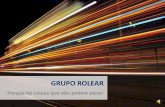 GRUPO ROLEAR - Algarve · Somos pioneiros na representação de marcas conceituadas no mercado, bem como na ... Para quem constrói a pensar no futuro oferecemos uma gama de soluções