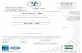 CERTIFICADO N° 35281/17/I CERTIFICATE No.3,tesa-brasil-iso-9001-cisq-portugue… · The validity of this certificate is dependent on an annual / six monthly audit and on a complete