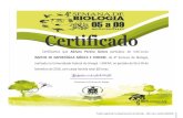 Certificado - UNIFAP€¦ · curso INSETOS DE IMPORTÂNICA MÉDICA E FORENSE, da 4ª Semana de Biologia, realizada na Universidade Federal do Amapá - UNIFAP, no período de 06 à
