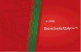 Comunicado Oficial n.º 1 - APAF · 2019-03-31 · Comunicado Oficial n.º 1 Época desportiva 2018/2019 1 Aprovado na reunião do Comité de Emergência da Federação Portuguesa