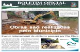 Obras são realizadas pelo Município - Rio Claro – RJ · 2019-03-22 · 2 Boletim Oficial do Município de Rio Claro - 22/03/2019 DECRETO Nº. 2675, DE 15 DE MARÇO DE 2019 “DISPÕE