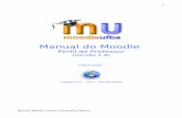 Manual do professor - Paulo Penteado · 2 Universidade Federal da Bahia Centro de Processamento de Dados Projeto EADCPDMoodle UFBA Manual do Moodle no Perfil Professor (Versão 1.9)