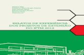 Relatos de Experiencia IFTM footnotes€¦ · 15 Cultura Brasileira: Práticas, Representações e Cidadania. 21 Mapeamento das Características Físicas e Químicas de Solos das