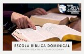 ESCOLA BÍBLICA DOMINICAL - adm.pipg.orgadm.pipg.org/Content/imagens/arquivos-cadastrados/PIPG EBD 2019… · ESCOLA BÍBLICA DOMINICAL Departamento de Jovens e Adultos 2019 Curso: