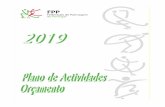 PLANO DE ACTIVIDADES PARA 2018 - FPP · 2019-05-31 · 2. OBJETIVOS GERAIS A Federação de Patinagem de Portugal, assume a sua missão para o ano de 2019 com elevada motivação