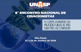 8 ENCONTRO NACIONAL DE CRIACIONISTAScevisa.org.br/unasp/inteligente.pdf · 2020-02-12 · 8° ENCONTRO NACIONAL DE CRIACIONISTAS São Paulo 21 a 24 de Janeiro de 2016 . Origem da