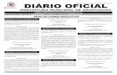 DIÁRIO OFICIAL - arapongas.pr.gov.br · DIÁRIO OFICIAL PREFEITURA MUNICIPAL DE ARAPONGAS QUARTA-FEIRA - 20/03/2013 PORTARIA nº. 155/13, de 05 de março de 2013. ANTONIO JOSÉ BEFFA,