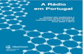 A Rádio em Portugal · Figura 15 – Audição de rádio por escalão etário, em Portugal, em 2013..... 26 Figura 16 – Audição de rádio por grau de escolaridade, em Portugal,