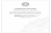CONGRESSO NACIONAL - ConJur · CONGRESSO NACIONAL Da COMISSÃO MISTA DA MEDIDA PROVISÓRIA Nº 783, DE 2017, sobre o processo Medida Provisória n°783, de 2017, que Institui o
