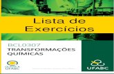 Lista de Exercíciosprofessor.ufabc.edu.br/~karina.frin/LISTA_EXERCICIOS_2020_1.pdf · Lista de Exercícios Organizada pelo Prof. Anderson Orzari Ribeiro . 2 ... Determine as fórmulas