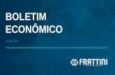 Apresentação do PowerPointfrattini.com.br/wp-content/uploads/2020/07/Boletim-de-Junho.pdfPIB Dólar Juros Inflação. 3,50% *Fonte: Boletim Focus 2021 R$ 5,00 *Fonte: Boletim Focus