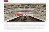 Túneles con estética: El metro de Washington€¦ · influencia de la arquitectura neoclásica de Washington en sus cúpulas y techos. Todas las estaciones diseñadas bajo este