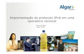 Implementação do protocolo IPv6 em uma operadora nacional · clientes empresariais e corporativos. • Escritórios em São Paulo e importantes cidades do interior paulista (Campinas,