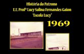 Histórico da Escola · 2017-11-22 · Lucy Salina Fernandes Gaion, nasceu no município de Ibitinga/SP, no dia 18 de Julho 1932, filha do casal José Salina Fernandes e Ana Maria