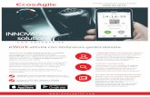 Software Gestione Risorse Umane HR | EcosAgile · 2017-10-11 · che integra un sistema di timbratura virtuale geolocalizzata con la registrazione puntuale di tutti gli interventi