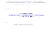 CURSO DE DIREITO CONSTITUCIONAL Volume III · Apostila: Curso de Direito Constitucional – Vol. III – por Prof. Roberto Pimentel CAPÍTULO IX DA FISCALIZAÇÃO CONTÁBIL, FINANCEIRA