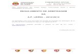 REGULAMENTO DE ARBITRAGEM DA A.F. LEIRIA – 2012/2013afleiria.fpf.pt/portals/6/Documentos/Cons... · A.F. LEIRIA – 2012/2013 Foi aprovado o seu novo articulado em reunião do Conselho