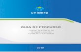 GUIA DE PERCURSO - Uniderp · 2019-11-07 · 3 CARO ALUNO, É com grande satisfação que apresentamos o Guia de Percurso do Curso Superior de Tecnologia em Comércio Exterior, na