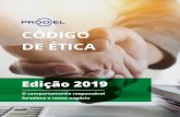 CÓDIGO DE ÉTICA - prodiel.comprodiel.com/.../2019/08/prodiel_PT_codigo_de_etica.pdf · a criação de riqueza e estimulando a colaboração com ONGs, entidades locais, colégios,