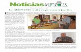 Mayo 2016, No. 103 La REDMUCH recibe su personería jurídica E · E n la ciudad de Tegucigalpa, F.M., el 19 de mayo de 2016, se realizó la Feria de Productos de Cacao y Chocolate