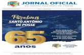 Diário Oficial do Município Santo Antônio de Posse - Edição 665 · 2020-06-09 · cumpridas obrigatoriedades e medidas preventivas, que podem ser acessadas no texto do Decreto
