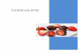 CHOCOLATE - portalidea.com.br · chocolate, e junte novamente, até que ele esteja em temperatura de 31°C Fique atento à embalagem, cada sabor de chocolate precisa de uma ... coloque